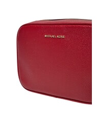 MICHAEL KORS JET SET Geantă de umăr mini, din piele roşu - Genți femei - 4