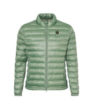 BLAUER SEWALL Jachetă scurtă, căptușită, cu puf, guler &icirc;nalt verde 60f gri interior 995 - Jachete pentru bărbați - 4