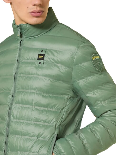 SEWALL Jachetă scurtă, căptușită, cu puf, guler &icirc;nalt verde 60f gri interior 995 - Jachete pentru bărbați