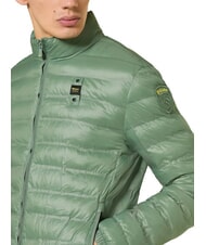 BLAUER SEWALL Jachetă scurtă, căptușită, cu puf, guler &icirc;nalt verde 60f gri interior 995 - Jachete pentru bărbați - 3