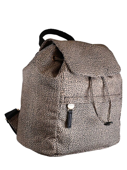 B-CLUB Rucsac cu buzunar frontal OP / NATURAL / NEGRU - Genți femei