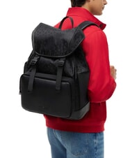 TOMMY HILFIGER TH NYLON Rucsac negru - Rucsacuri pentru școală și timp liber - 4