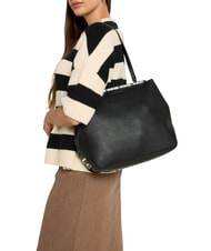 LOVE MOSCHINO JEWEL CROCO Geantă de cumpărături, geantă de umăr negru - Genți femei - 2