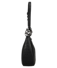 LOVE MOSCHINO JEWEL CROCO Geantă de umăr, reglabilă negru - Genți femei - 2