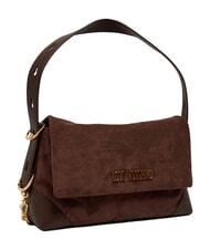 LOVE MOSCHINO SIGNATURE ZIP Geantă de umăr, reglabilă maro/maro - Genți femei - 3