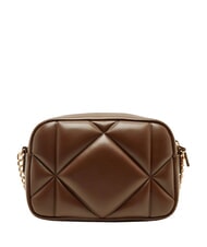 LOVE MOSCHINO EMBOSSED QUILTED Geantă de umăr mini matlasată maro - Genți femei - 4