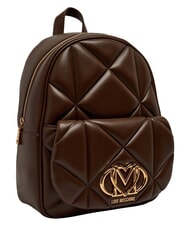LOVE MOSCHINO EMBOSSED QUILTED Rucsac matlasat maro - Genți femei - 3