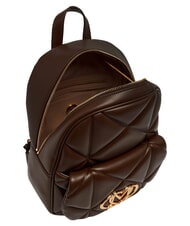 LOVE MOSCHINO EMBOSSED QUILTED Rucsac matlasat maro - Genți femei - 5