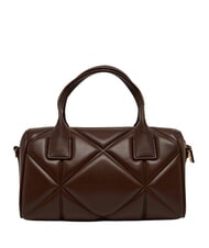 LOVE MOSCHINO EMBOSSED QUILTED Geantă de m&acirc;nă, cu curea de umăr maro - Genți femei - 4