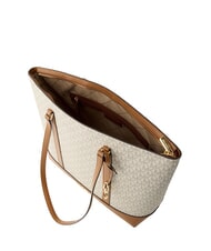 MICHAEL KORS ANDIE Sacoșă de cumpărături vanilie/acrn - Genți femei - 3