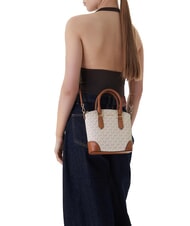 MICHAEL KORS MURPHY Geantă mini cu curea de umăr vanilie/acrn - Genți femei - 2
