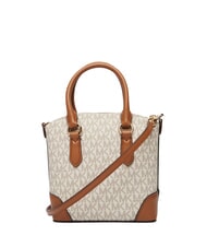 MICHAEL KORS MURPHY Geantă mini cu curea de umăr vanilie/acrn - Genți femei - 3