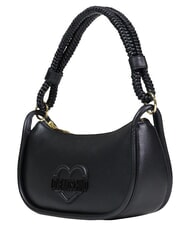 LOVE MOSCHINO URBAN ICON Geantă de m&acirc;nă, cu curea de umăr negru - Genți femei - 2