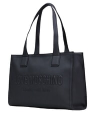 LOVE MOSCHINO JEWEL Geantă de cumpărături de umăr negru - Genți femei - 2