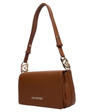 LOVE MOSCHINO JEWEL Geantă de umăr, reglabilă maro - Genți femei - 3