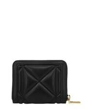 LOVE MOSCHINO EMBOSSED QUILTED Portofel mediu, cu fermoar negru - Portofele femei - 2