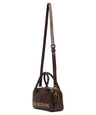 LOVE MOSCHINO TWIRL Geantă mini, cu curea de umăr maro/maro - Genți femei - 4