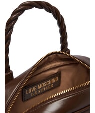LOVE MOSCHINO TWIRL Geantă mini, cu curea de umăr maro/maro - Genți femei - 6