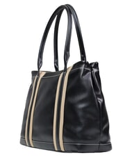 LOVE MOSCHINO CITY CORE Geantă de umăr, m&acirc;ner dublu negru - Genți femei - 4