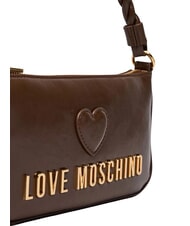LOVE MOSCHINO TWIRL Geantă de umăr maro/maro - Genți femei - 5