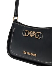 LOVE MOSCHINO CITY CORE Geantă de cumpărături de umăr negru - Genți femei - 4