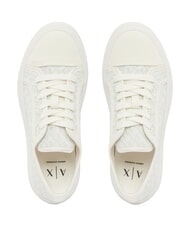 ARMANI EXCHANGE JANE Adidași alb-gălbui+alb-gălbui - Pantofi femei - 4