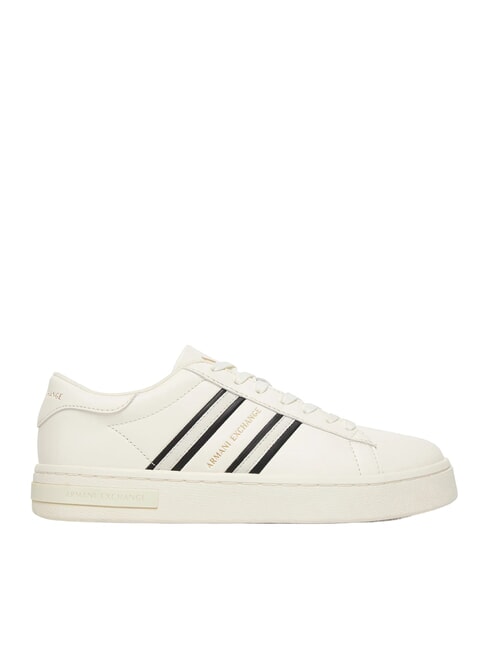 LONDON Adidași alb-gălbui + negru - Pantofi femei