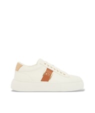 ARMANI EXCHANGE KURT Adidași alb-gălbui + ghimbir glazurat - Pantofi unisex - 2