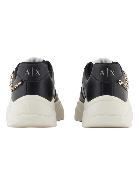 A|X Chain  Adidași din piele negru+negru - Pantofi femei