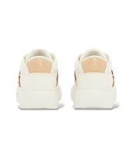 ARMANI EXCHANGE KURT Adidași alb-gălbui + ghimbir glazurat - Pantofi unisex - 3