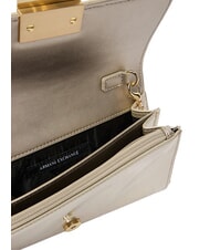 ARMANI EXCHANGE AMY Geantă de umăr mini auriu deschis - Genți femei - 5