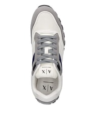 ARMANI EXCHANGE DROP Adidași ciment+alb-gălbui - Pantofi bărbați - 4