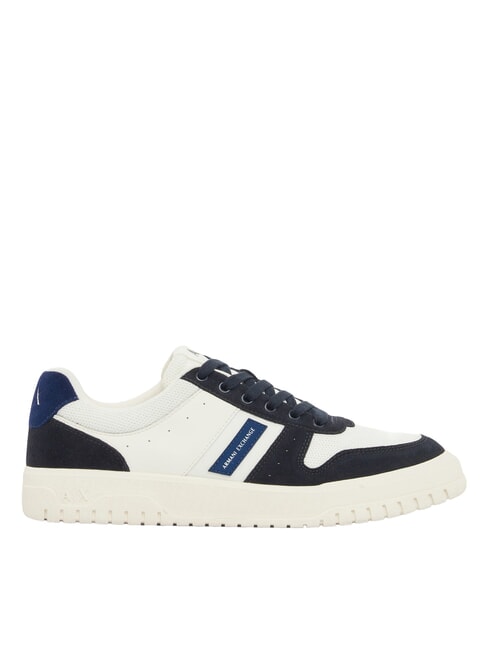 DUCK Adidași din piele bleumarin &icirc;nchis + albastru bellwether + off - Pantofi bărbați