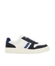 ARMANI EXCHANGE DUCK Adidași din piele bleumarin &icirc;nchis + albastru bellwether + off - Pantofi bărbați - 2