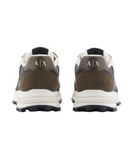 ARMANI EXCHANGE DUSSELDORF Adidași mosc + alb-gălbui - Pantofi bărbați - 3