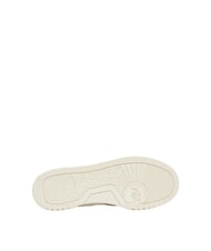ARMANI EXCHANGE DUCK Adidași din piele păm&acirc;ntiu+bleumarin &icirc;nchis+alb-gălbui - Pantofi bărbați - 5