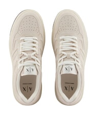 ARMANI EXCHANGE VENICE Adidași din piele aproape alb - Pantofi bărbați - 4