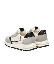 ARMANI EXCHANGE DUSSELDORF Adidași alb-gălbui + gri - Pantofi bărbați - 3