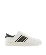 ARMANI EXCHANGE LONDON Adidași alb-gălbui + mosc - Pantofi bărbați - 2