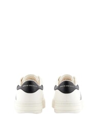 ARMANI EXCHANGE LONDON Adidași alb-gălbui + mosc - Pantofi bărbați - 3