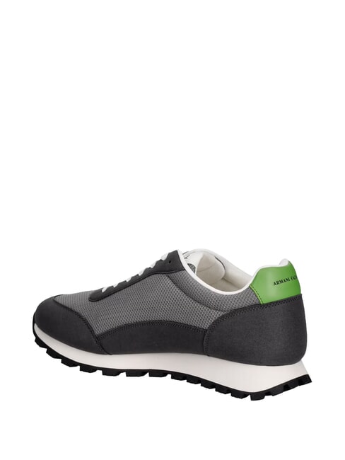 DROP MICROSUEDE Teniși cu logo contrastant bronz + gri neutru - Pantofi bărbați