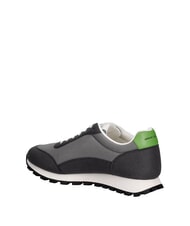 ARMANI EXCHANGE DROP MICROSUEDE Teniși cu logo contrastant bronz + gri neutru - Pantofi bărbați - 3