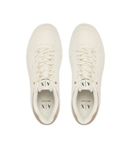 ARMANI EXCHANGE VENICE Adidași alb-gălbui+păm&acirc;nt - Pantofi bărbați - 4