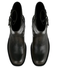 GUESS MATWELL2 Ghete p&acirc;nă la gleznă, toc de 6 cm negru taupe - Pantofi femei - 3