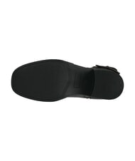 GUESS MATWELL2 Ghete p&acirc;nă la gleznă, toc de 6 cm negru taupe - Pantofi femei - 5