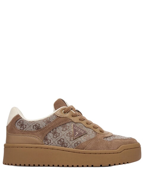 MIRIAM16 Adidași taupe - Pantofi femei