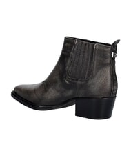 GUESS WYNIE Ghete din piele, toc de 4,5 cm BLACK - Pantofi femei - 3