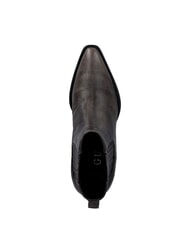 GUESS WYNIE Ghete din piele, toc de 4,5 cm BLACK - Pantofi femei - 4