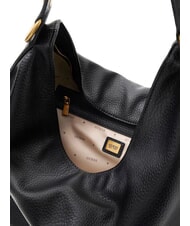 GUESS CAMDEN Geantă de umăr BLACK - Genți femei - 4