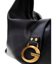 GUESS CAMDEN Geantă de umăr BLACK - Genți femei - 5
